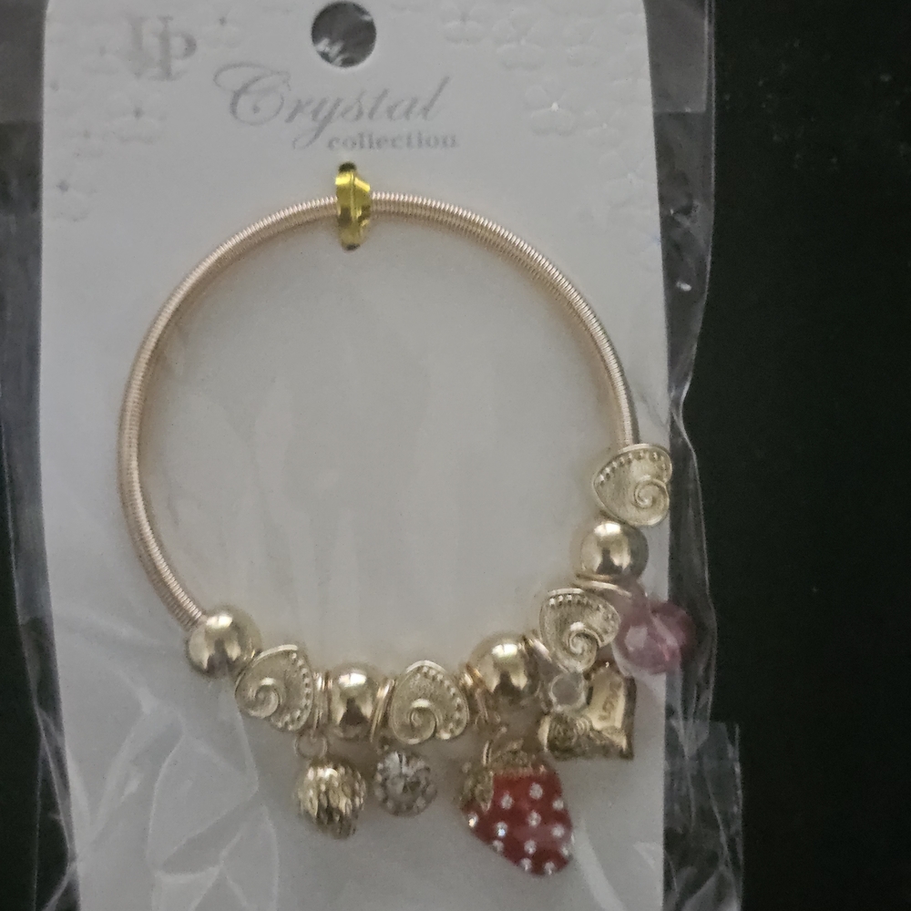 Gold Charm Bracelet